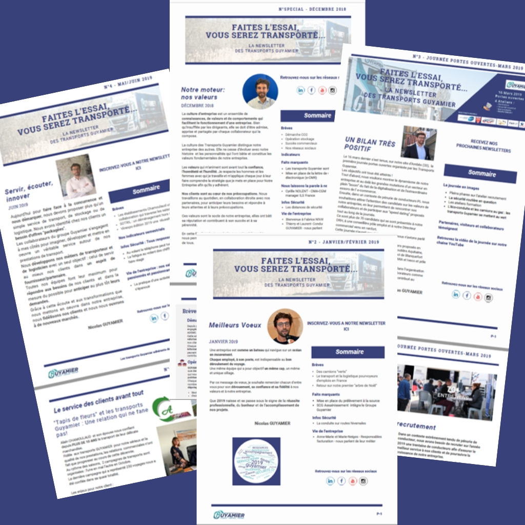 Ecriture de contenus Newsletter rédactionnel AMollier conseil Communication et marketing digitale